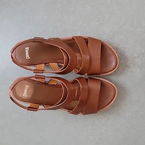 Camper wedge sandals sz 37